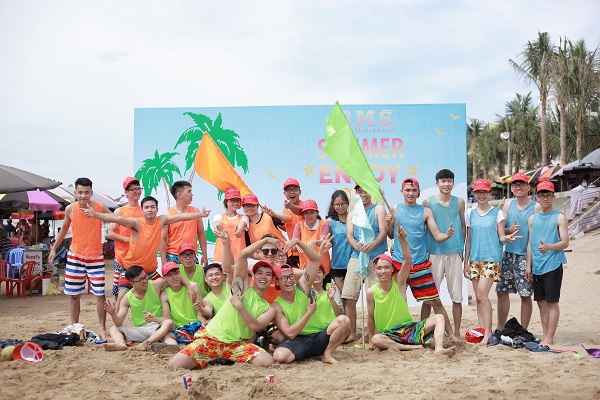 team building bãi biển